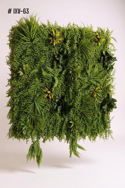 Code 63 - Premium 1x1 Mtr Artificial Vertical Garden Panel