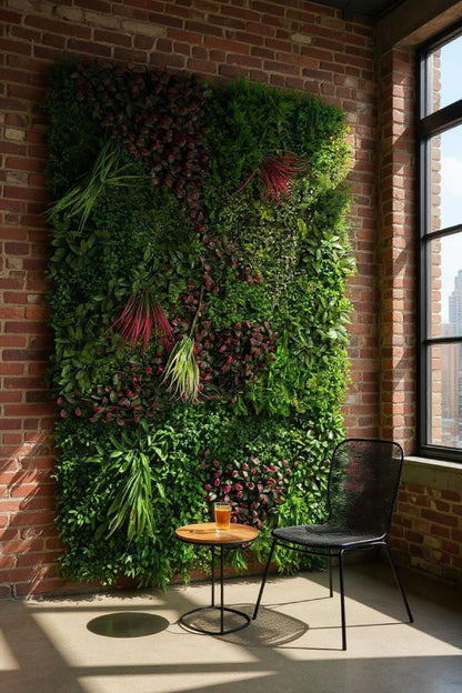 Code 64 - Premium 1x1 Mtr Artificial Vertical Garden Panel