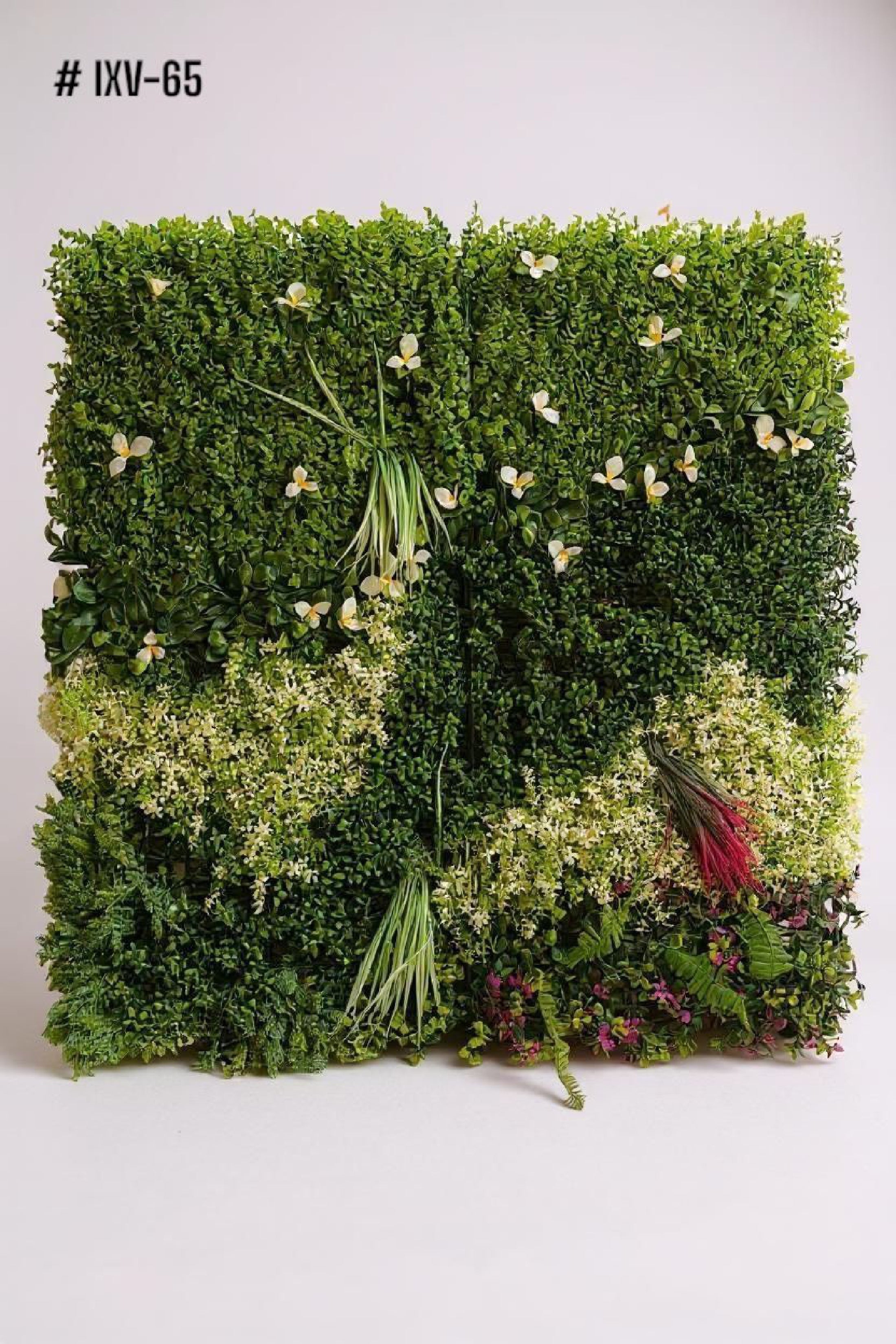 Code 65 - Premium 1x1 Mtr Artificial Vertical Garden Panel