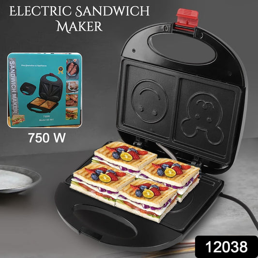 Super Jumbo Deluxe 750W Sandwich Maker