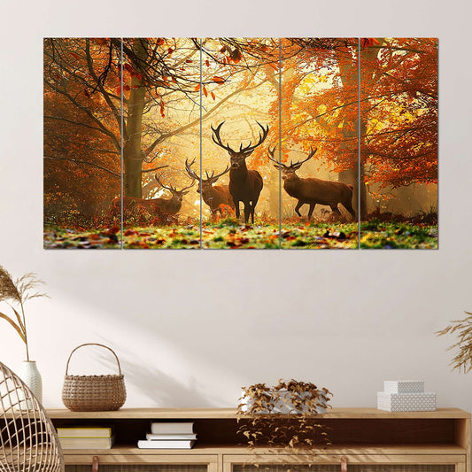 SET OF 5 DIGITAL WALL PAINTING (2Y4D1)