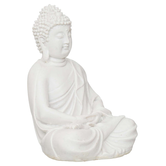 marble Meditating Buddha/Buddh/Gautam Buddha Statue Lord Figurine/Idol/Murti Gift Items Showpiece for HomeDecor Decoration Gifting (NMB-BD1)