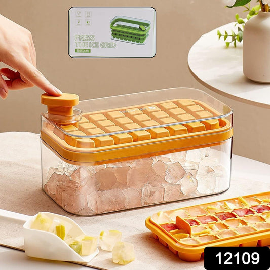 Ice Cube Tray with Lid 32 Grid