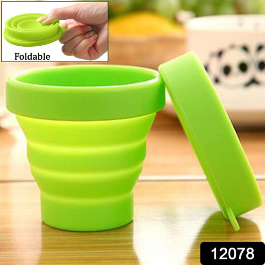 Round Silicone Foldable Glass