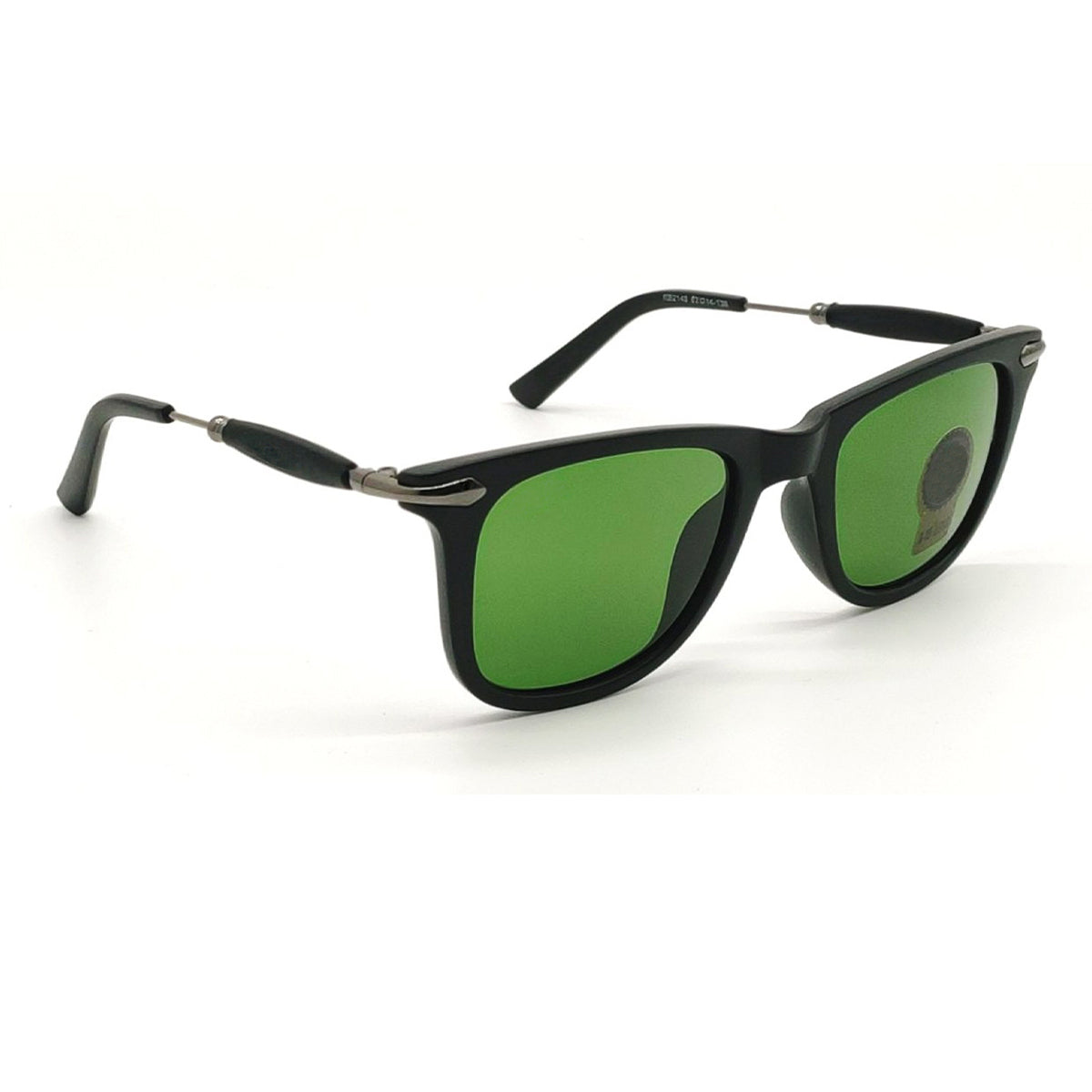 Green Enigte Square Sunglasses (SUN-RN-2148-GRN1BLK-M) SWASTIK CREATIONS The Trend Point