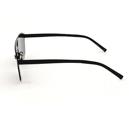 Black MECH BEASTS Square Sunglasses (SUN-LC-0144-BLK1BLK) - SWASTIK CREATIONS The Trend Point