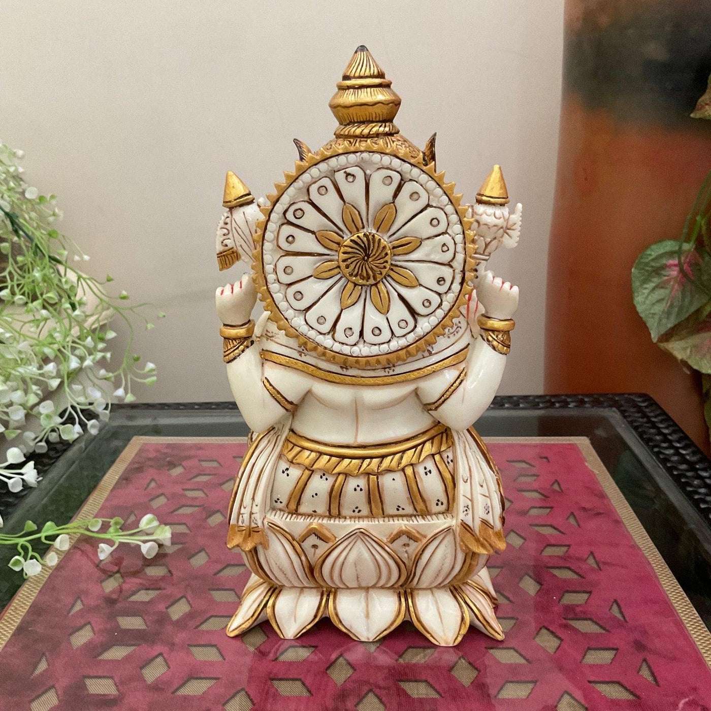 Marble Showpiece (MDK-2) SWASTIK CREATIONS The Trend Point