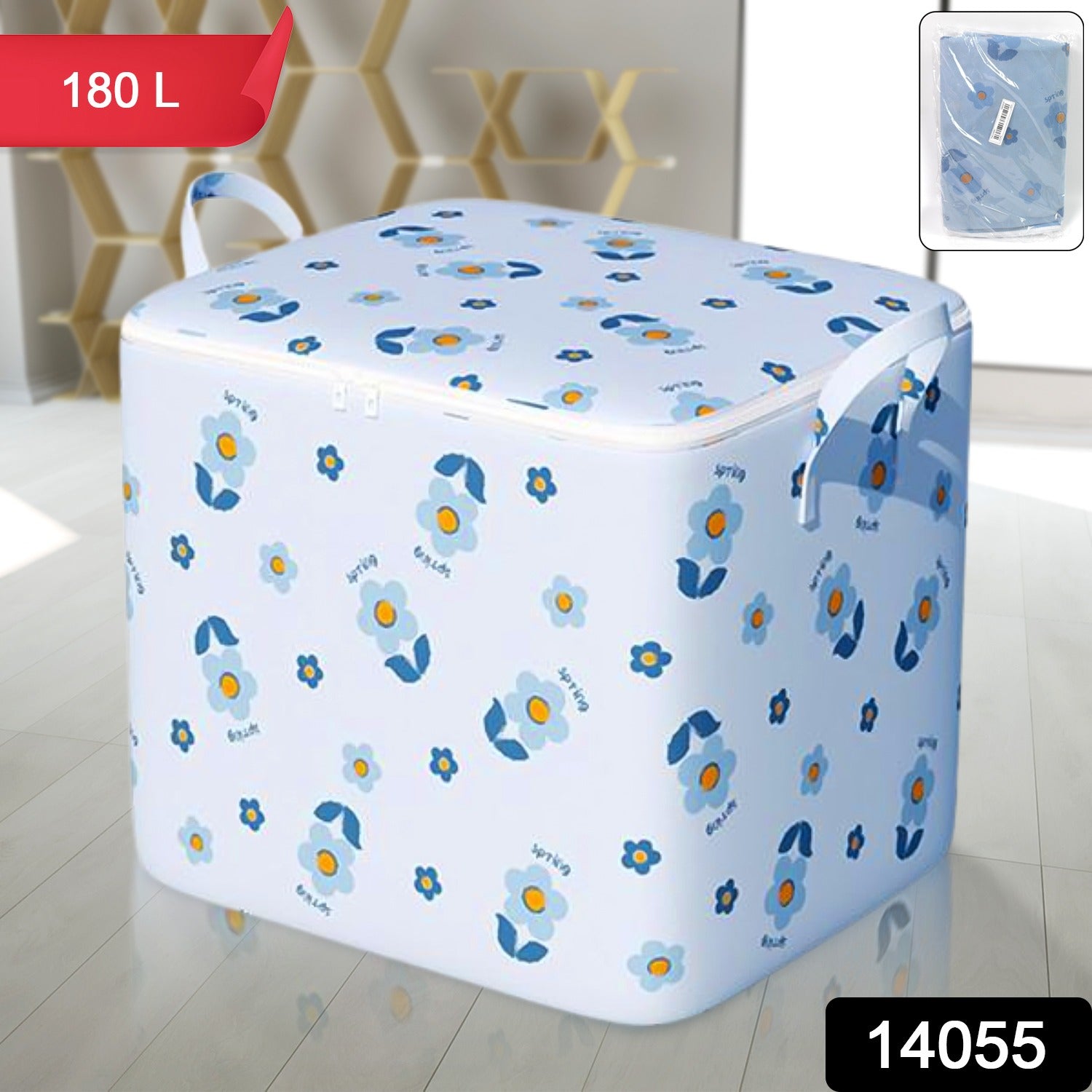 Foldable Clothes Storage Comforter Organizer Storage (180 L)