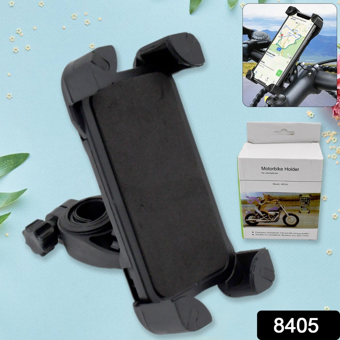 Motorcycle Phone Mount SWASTIK CREATIONS The Trend Point