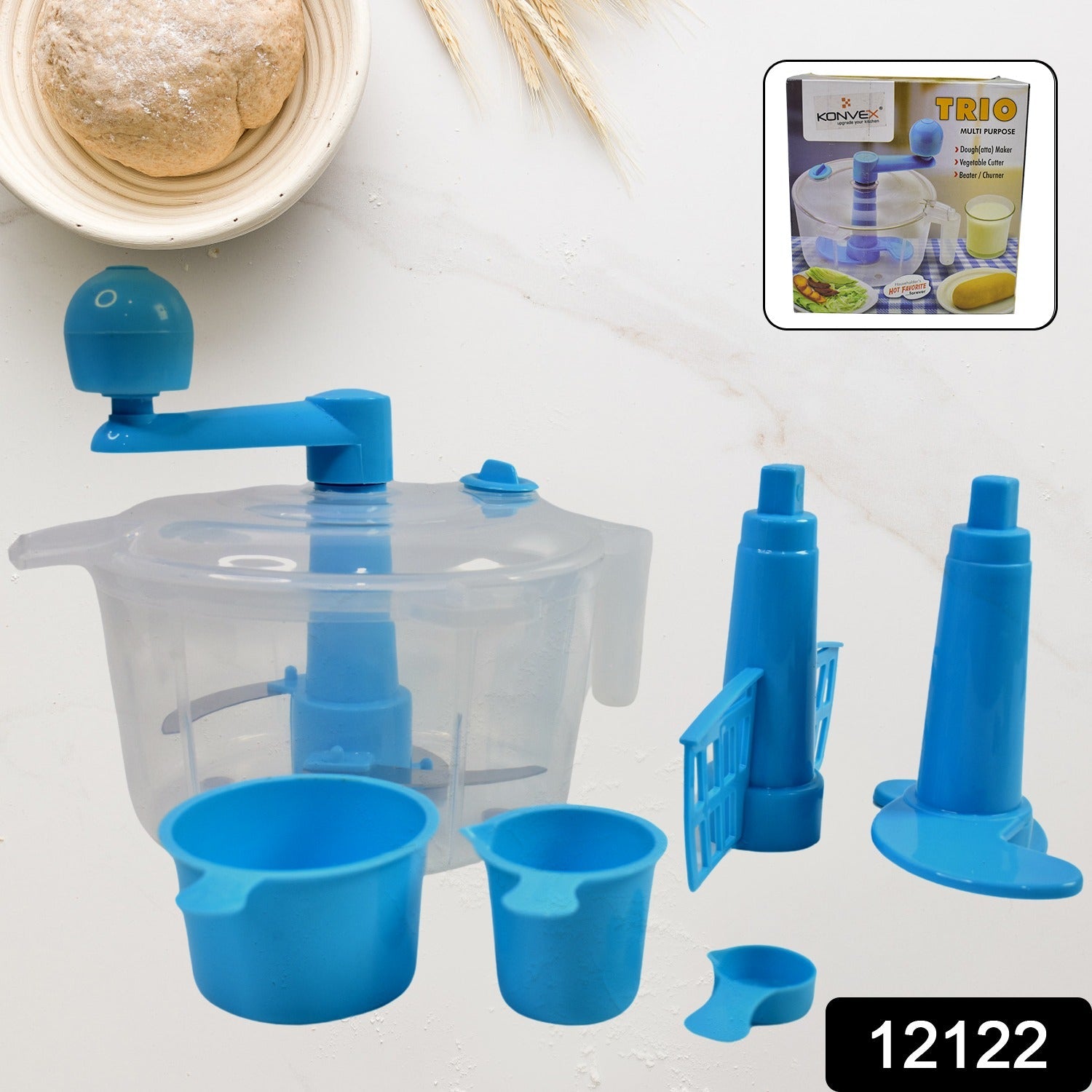 Dough Maker Machine With Measuring Cups (Aata Maker / 1 Set)