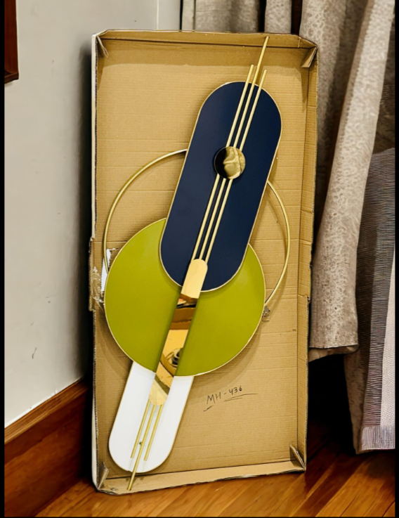 3D Metallic Wall Art Decor (MH-436) - SWASTIK CREATIONS The Trend Point