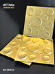 #07 Polka Dots 3D PVC Panel (Without Mirror)- 4 colors option - (Size 50*50cm)