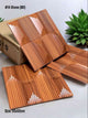 #14 Stone - 3D PVC Panel Stone (without Mirror) - 4 colors option - (Size 50*50cm)
