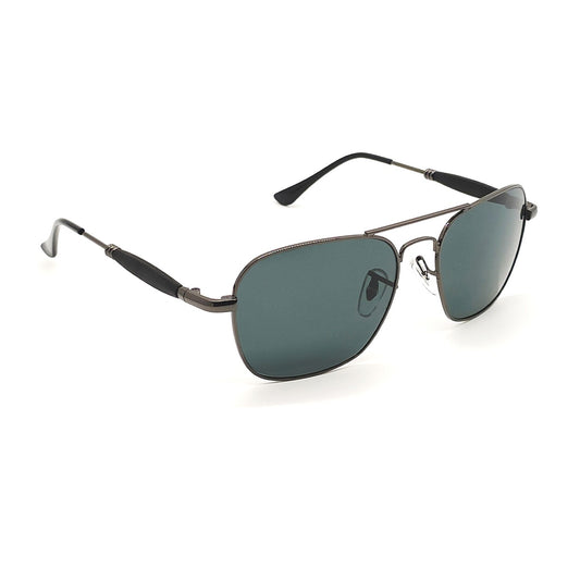 Black Alicent Square Sunglasses (SUN-RN-1208-BLK1BLK-M)