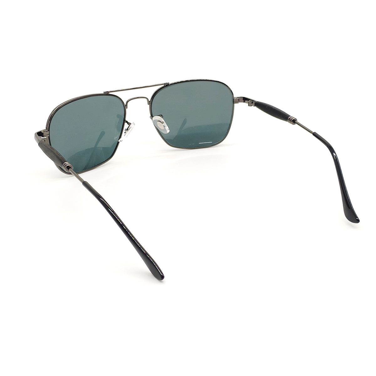 Black Alicent Square Sunglasses (SUN-RN-1208-BLK1BLK-M)