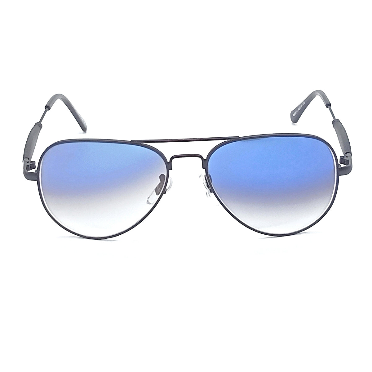 Blue Ancestral Aviator Sunglasses (SUN-RN-3517-BLU2BLK-M) SWASTIK CREATIONS The Trend Point