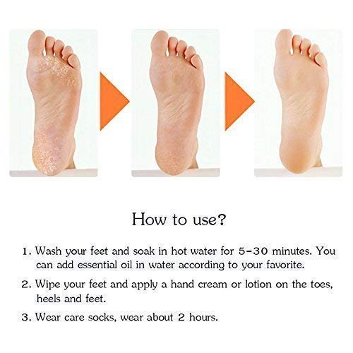 Anti Crack silicone Gel Foot Protector Moisturizing Socks SWASTIK CREATIONS The Trend Point