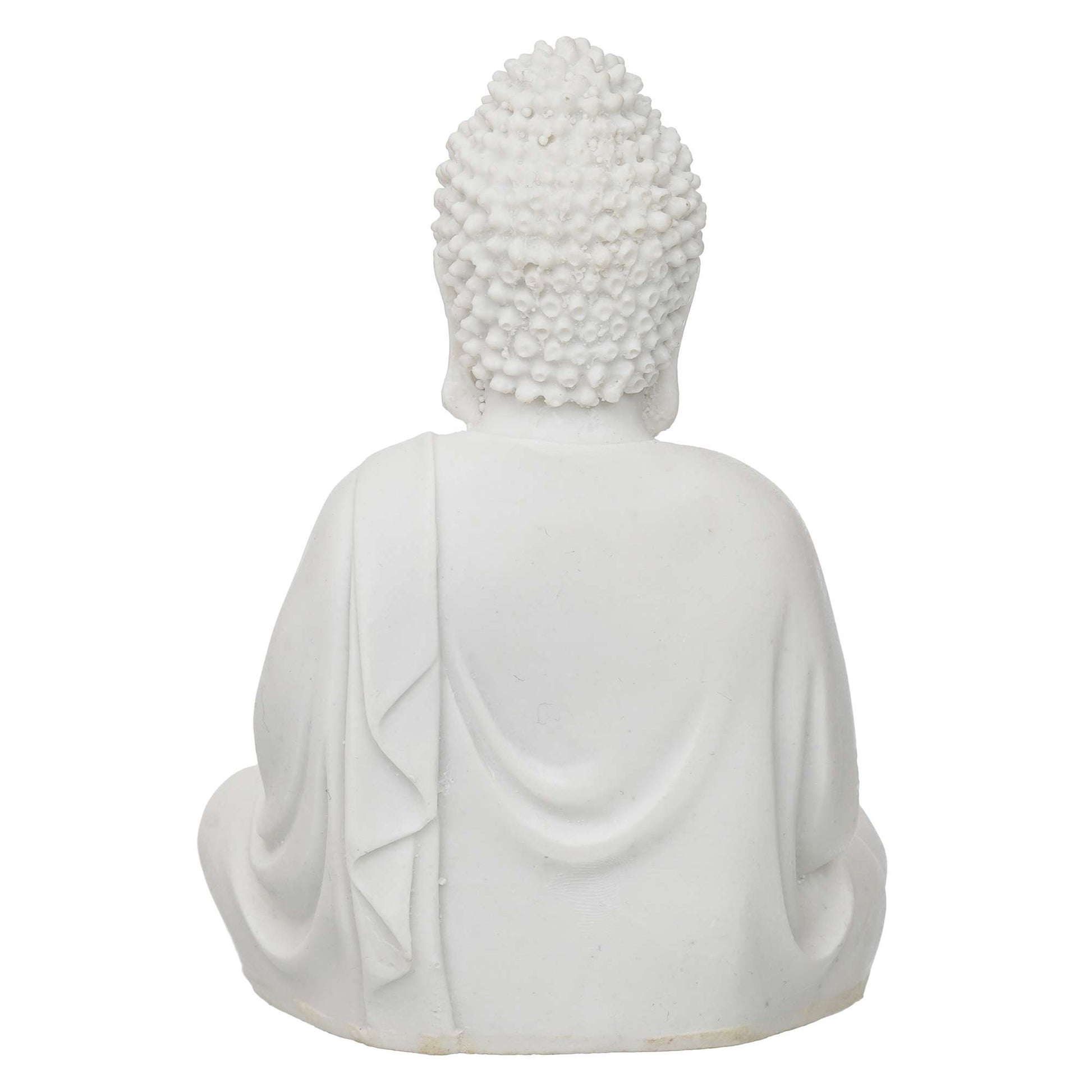 marble Meditating Buddha/Buddh/Gautam Buddha Statue Lord Figurine/Idol/Murti Gift Items Showpiece for HomeDecor Decoration Gifting (NMB-BD1)