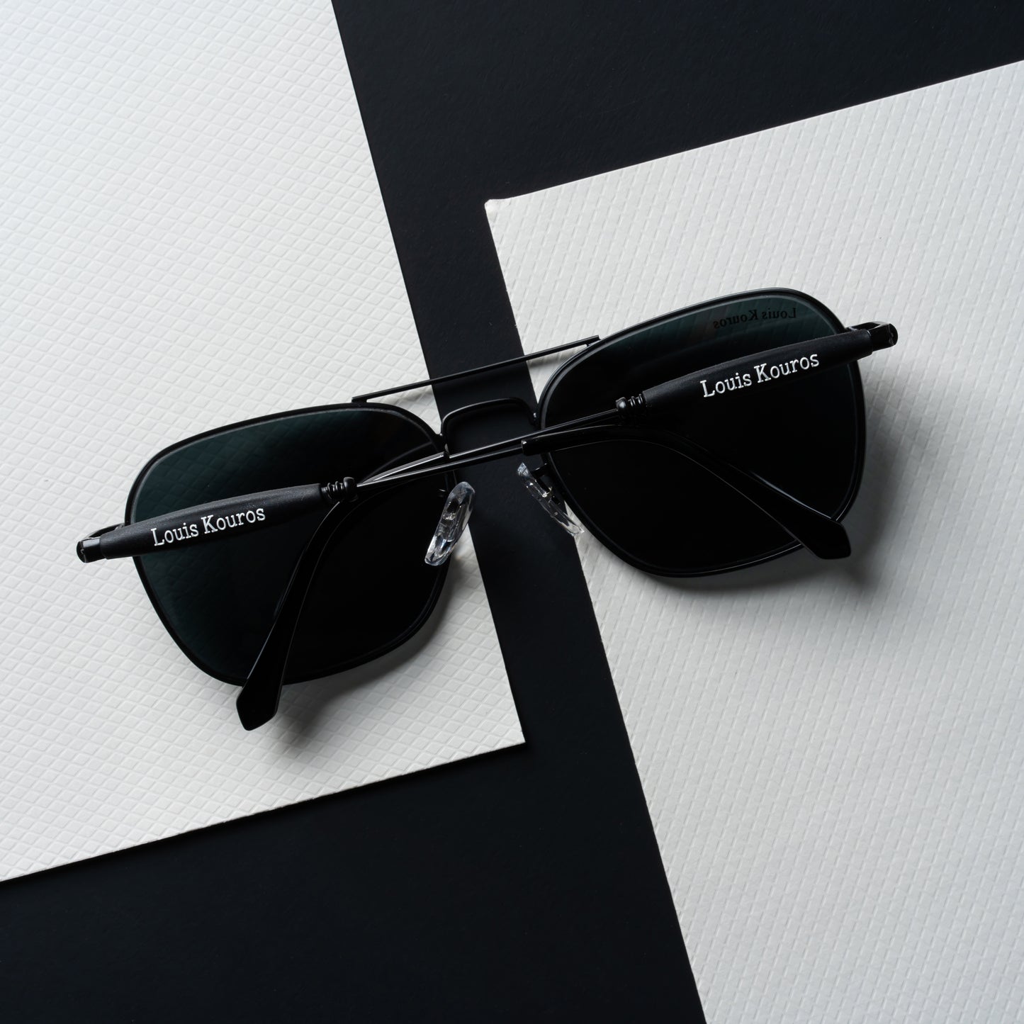 Black Tigor Square Sunglasses (SUN-LK-1208-BLK1BLK-M) - SWASTIK CREATIONS The Trend Point SWASTIK CREATIONS The Trend Point