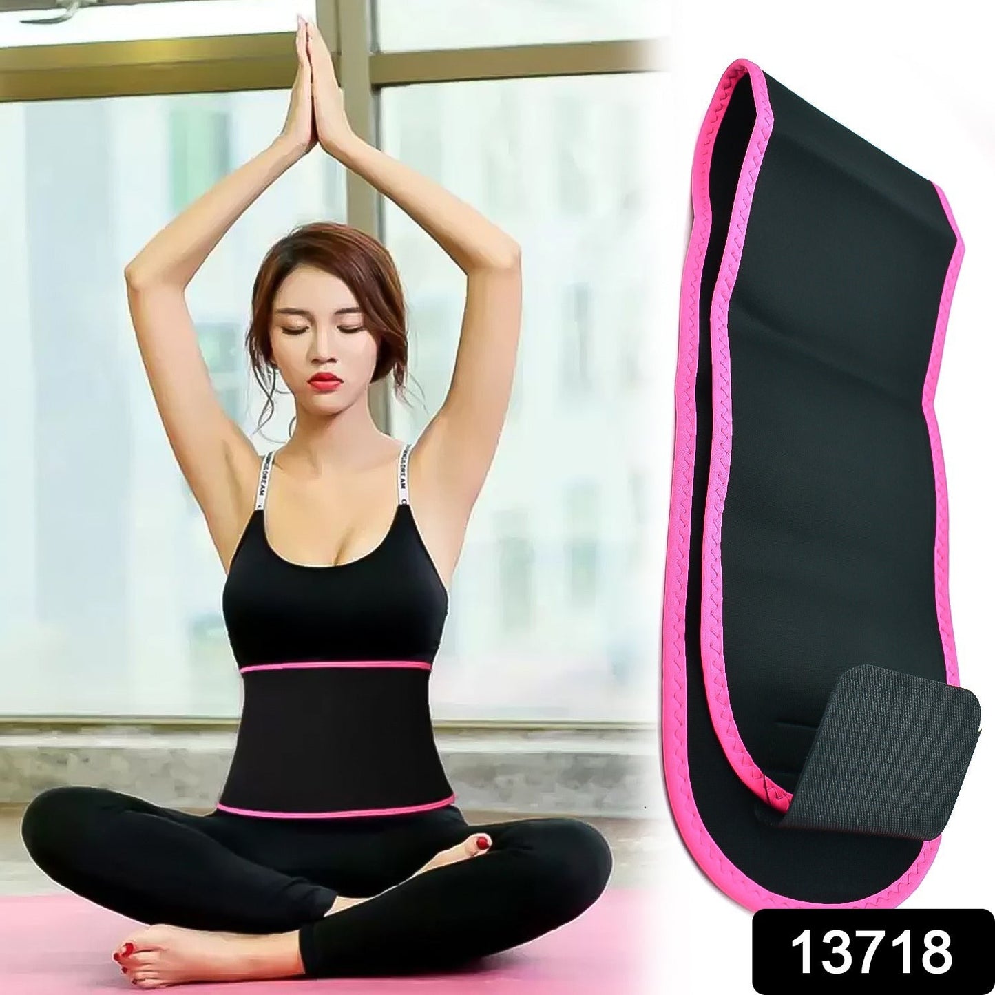 Waist Trainer Belt with Neoprene for Back Support SWASTIK CREATIONS The Trend Point