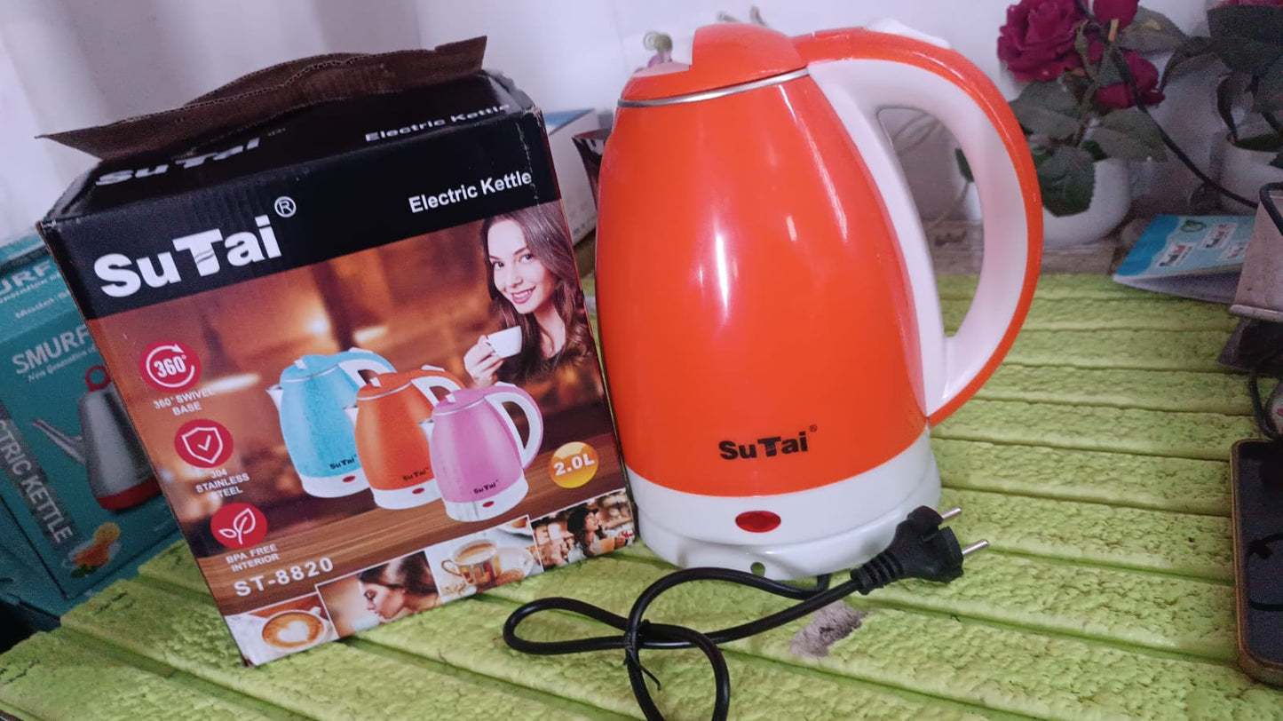 Electric Kettle Boil Dry Protection & Auto-Shut Off (1500-2000W / 2 Ltr.) SWASTIK CREATIONS The Trend Point