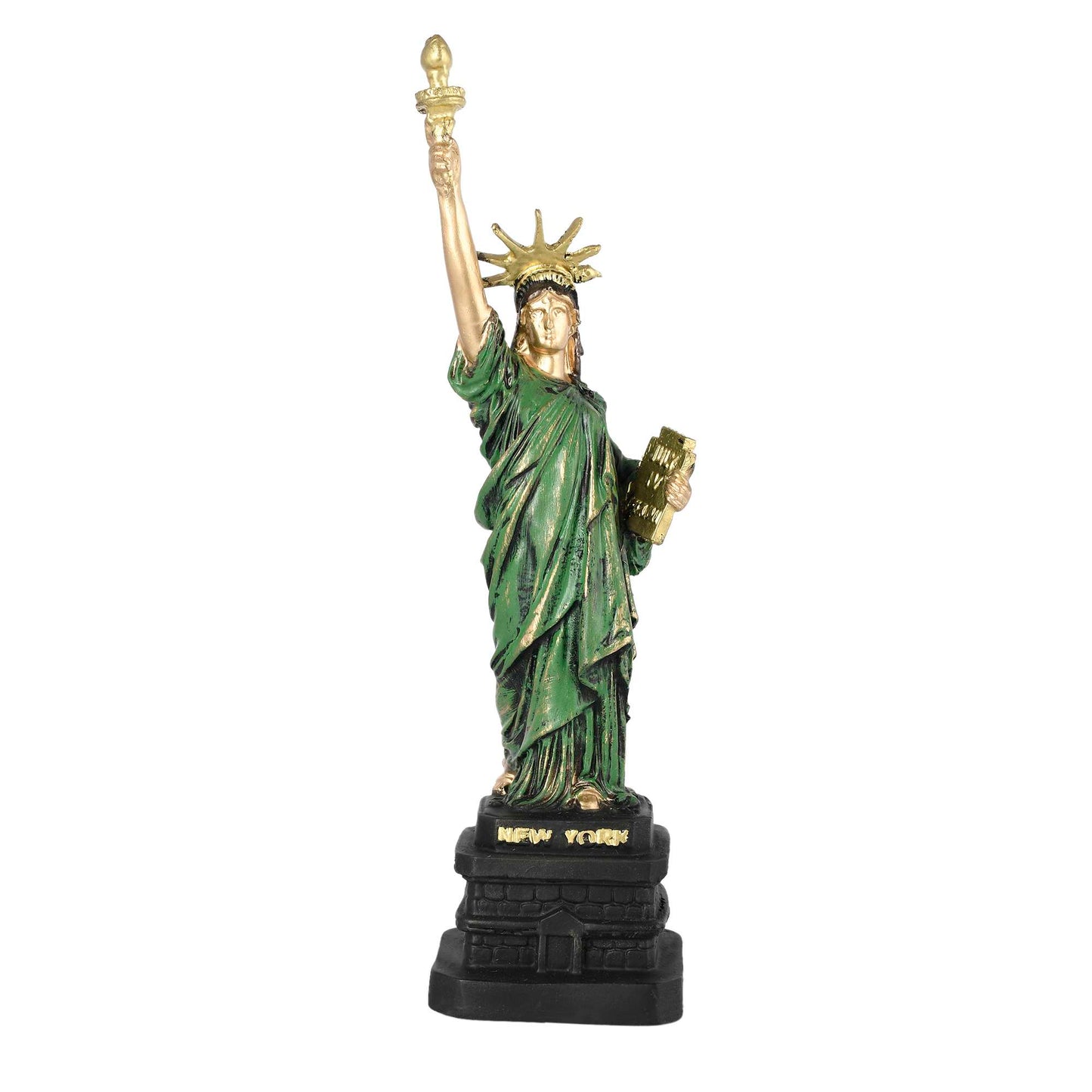 Swastik Trend Point Art&Craft Statue of Liberty showpiece for Home Decoration| Gift Items| Showpiece for Home & Office Decoration (Green) SWASTIK CREATIONS The Trend Point