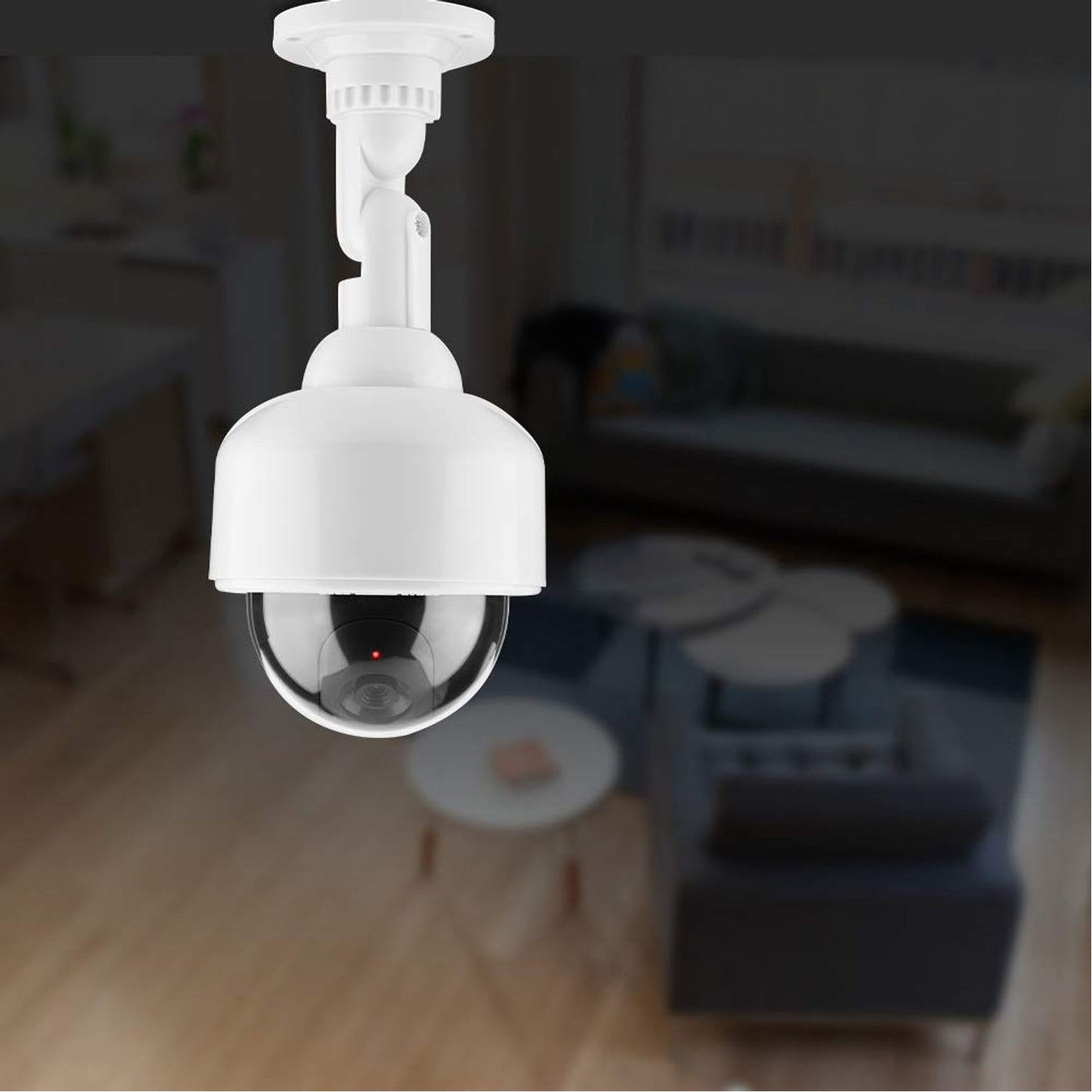 Fake / Dummy Camera CCTV,  with Flashing Red LED Light (1 Pc / Battery Not Included) SWASTIK CREATIONS The Trend Point