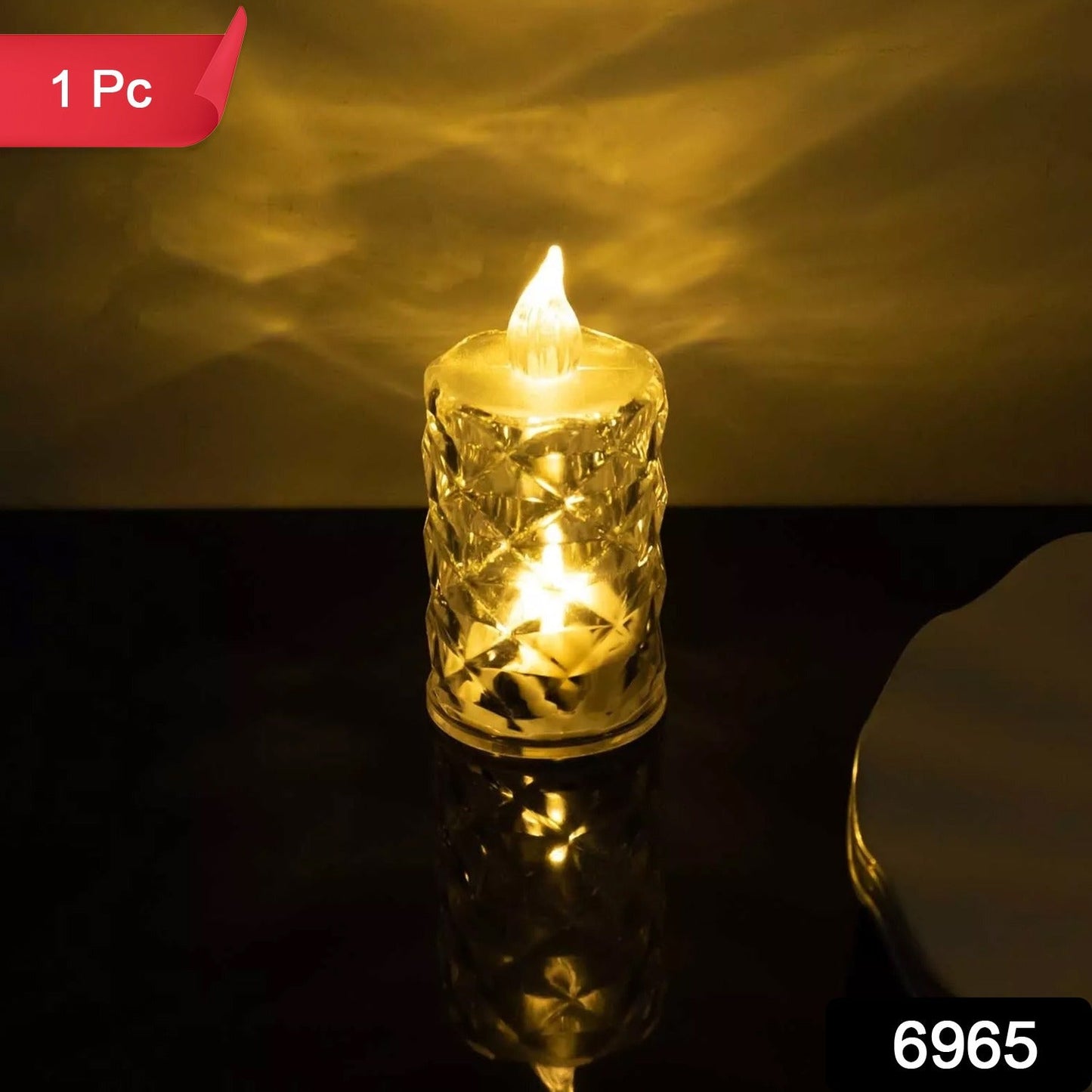 Flameless and Smokeless Decorative Candles LED Tea Light SWASTIK CREATIONS The Trend Point