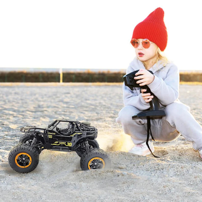 Premium 4x4 RC Monster Truck Remote Control Car for Kids | 1:18 Scale Rock Crawler Offroad High Speed Racing Car Toy for Boys & Girls SWASTIK CREATIONS The Trend Point