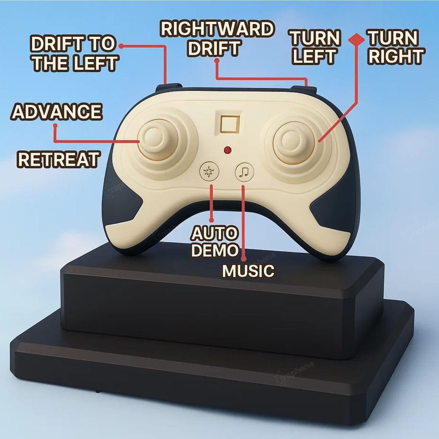 Drift 4X4 Remote Control Drift Stunt Car 4WD Racing Fall Resistant RC Car 360° Rotating Dual Sided Climbing High-Speed Tumbling Cross-Country Battle Off Road Rechargeable Adults Boy Girl SWASTIK CREATIONS The Trend Point