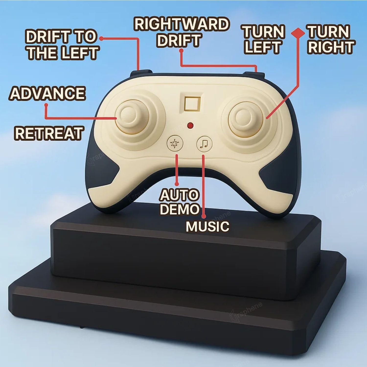 Drift 4X4 Remote Control Drift Stunt Car 4WD Racing Fall Resistant RC Car 360° Rotating Dual Sided Climbing High-Speed Tumbling Cross-Country Battle Off Road Rechargeable Adults Boy Girl