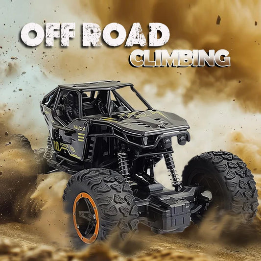 Premium 4x4 RC Monster Truck Remote Control Car for Kids | 1:18 Scale Rock Crawler Offroad High Speed Racing Car Toy for Boys & Girls