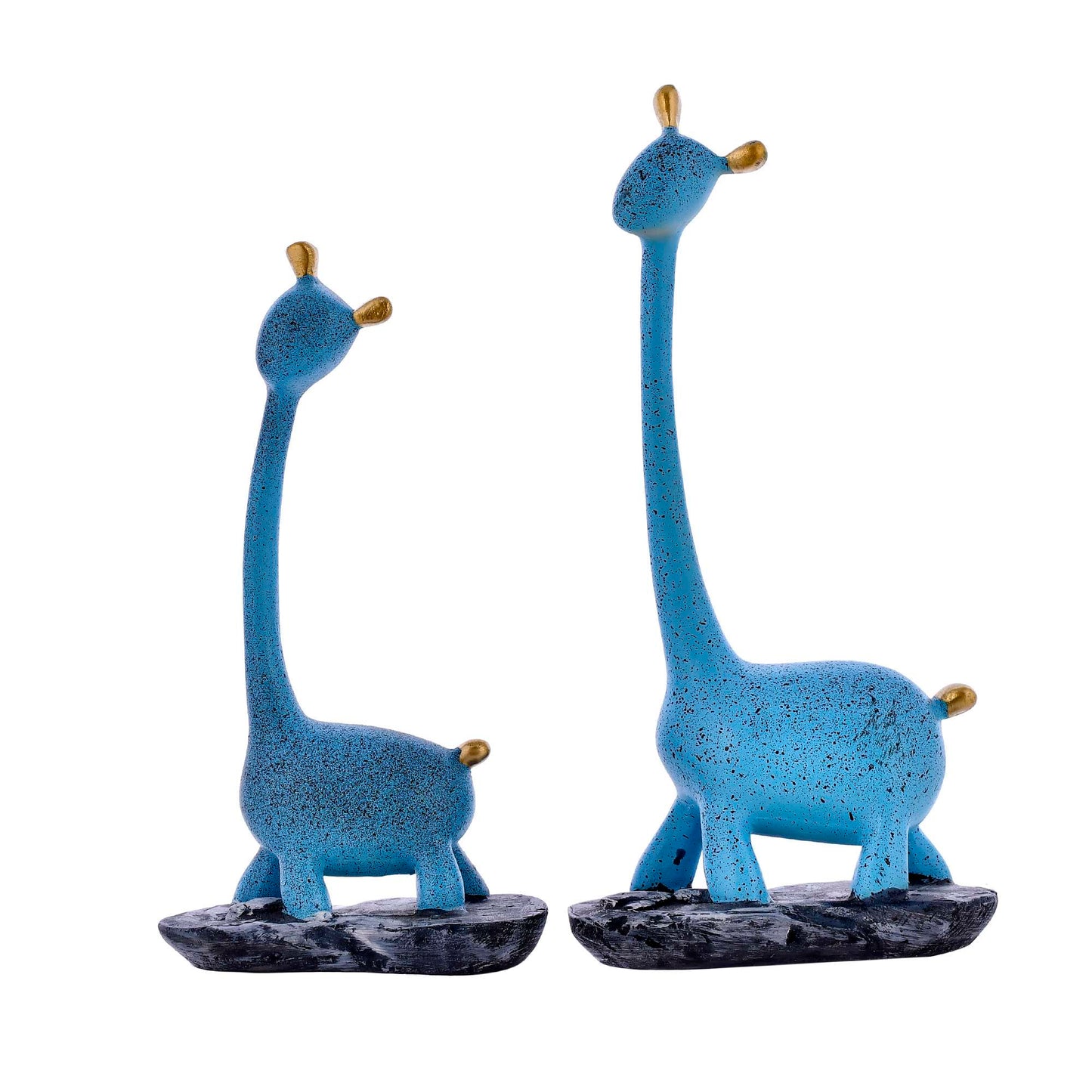 Swastik Trend Point Giraffe Pair Antique Finish Showpiece for Home Decor/Gifting/Living Room Showpiece Figurine SWASTIK CREATIONS The Trend Point