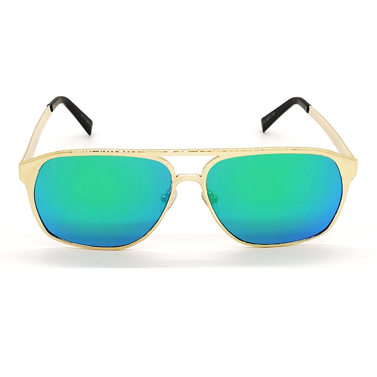 Aqua Green MECH BEASTS Square Sunglasses (SUN-LC-0144-AQG3GLD) - SWASTIK CREATIONS The Trend Point SWASTIK CREATIONS The Trend Point