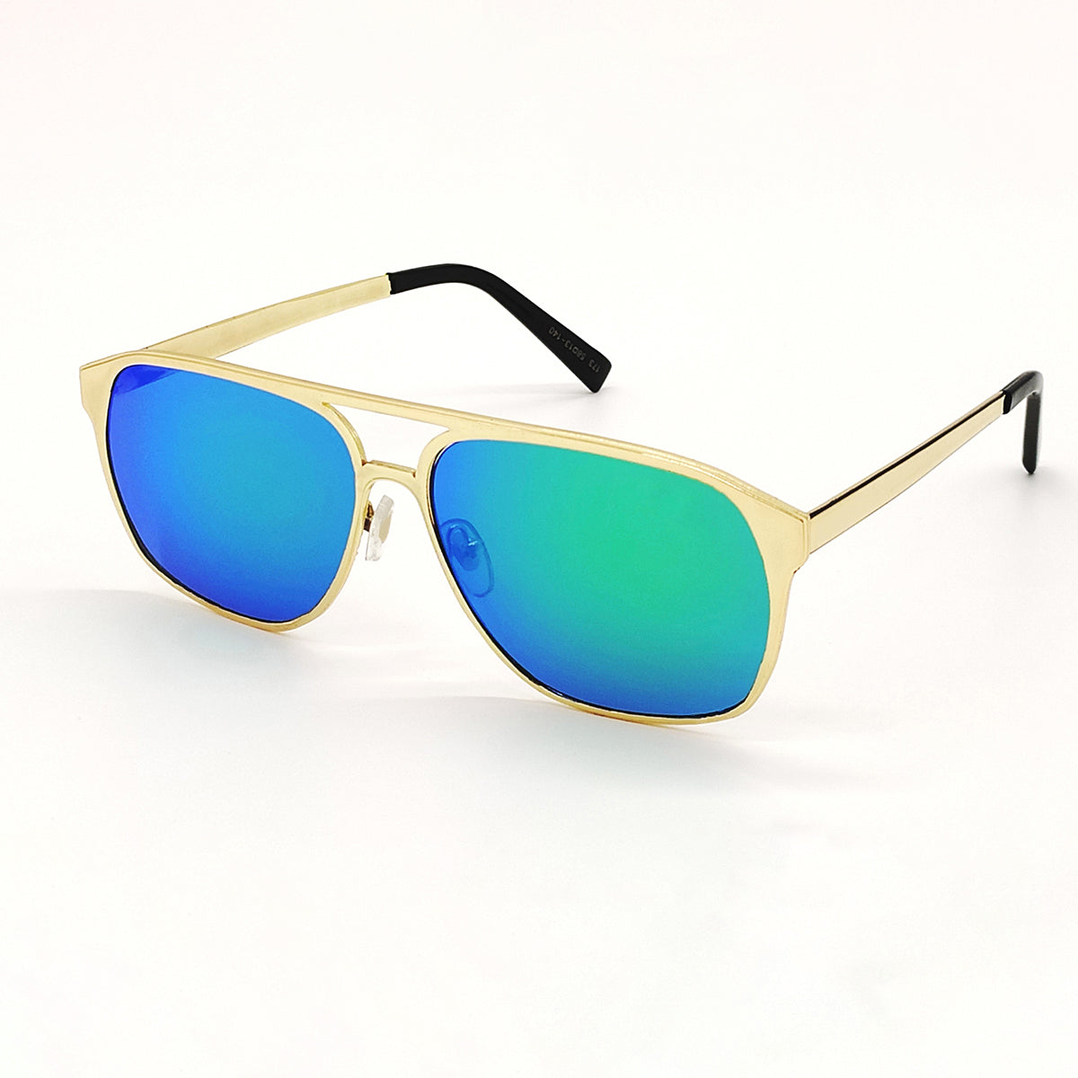 Aqua Green MECH BEASTS Square Sunglasses (SUN-LC-0144-AQG3GLD) - SWASTIK CREATIONS The Trend Point SWASTIK CREATIONS The Trend Point