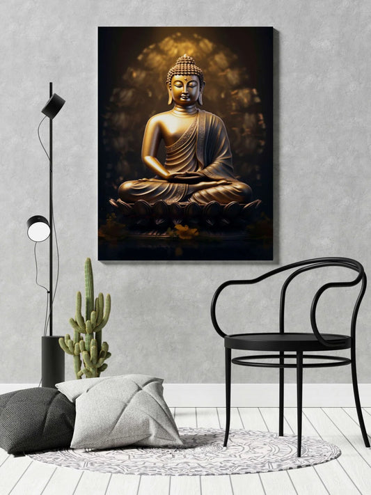 CH-BD1 Buddha Canvas Paintings For Wall Decoration For Living Room Bedroom Home Office & Hotels