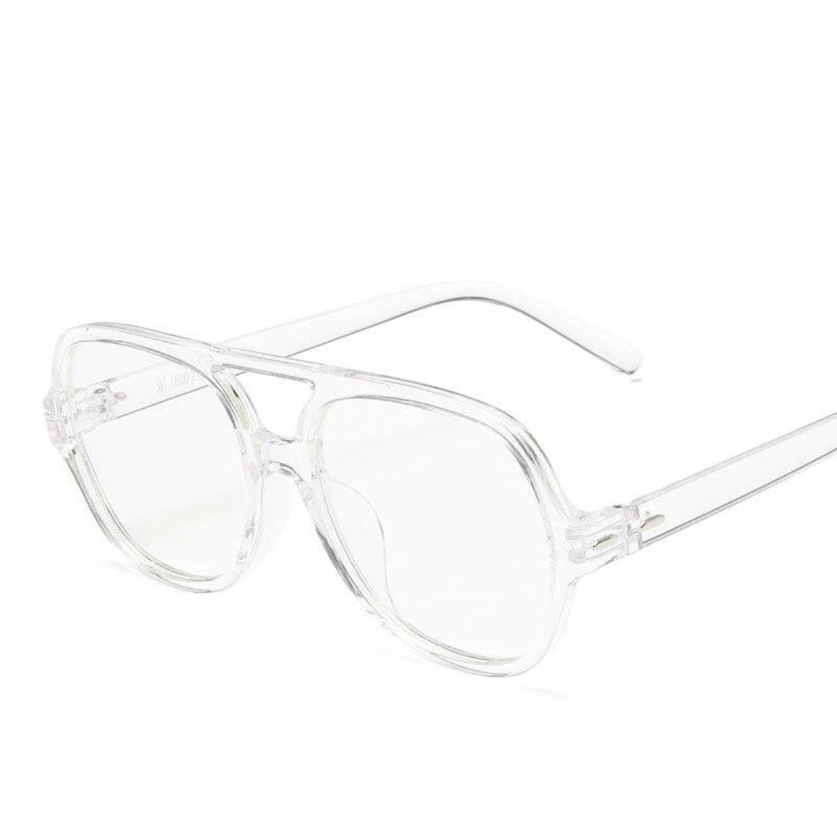 Clear(Transparent) GTA Square Sunglasses (SUN-GC-3340-CLR5CLR)