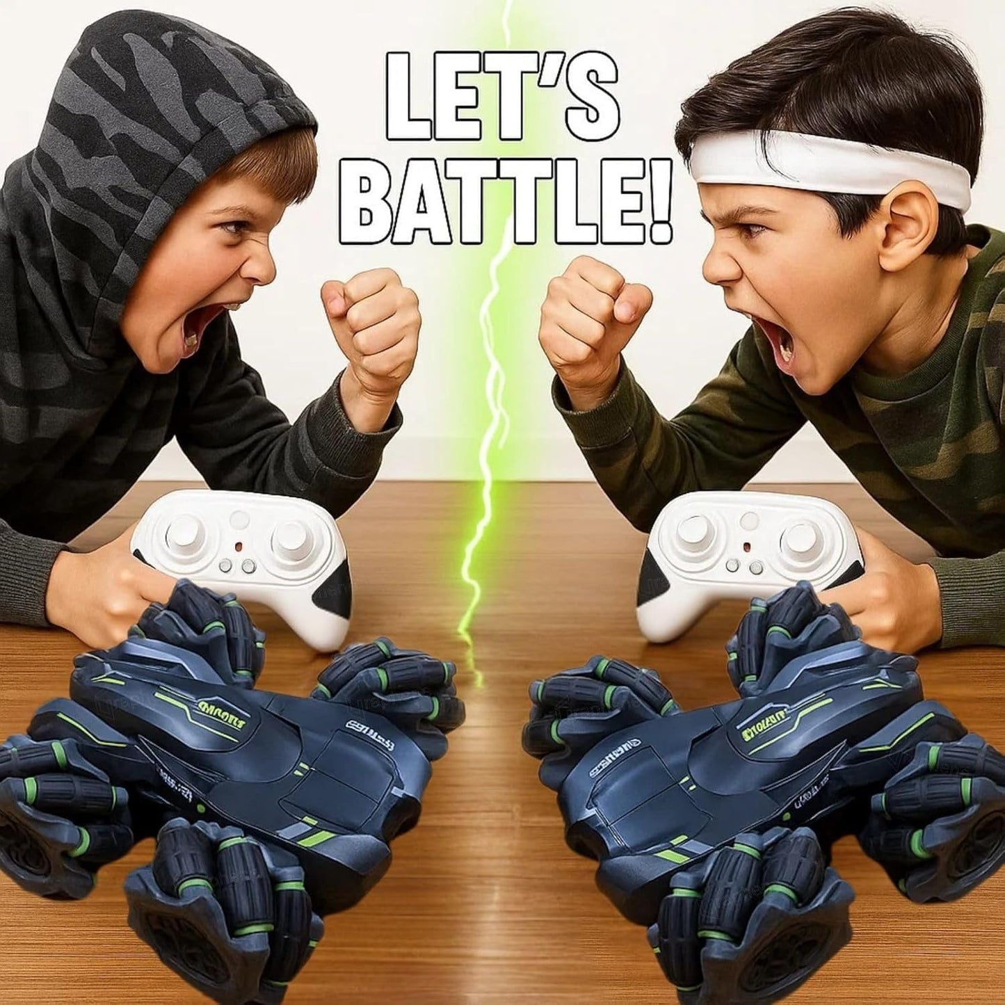 Drift 4X4 Remote Control Drift Stunt Car 4WD Racing Fall Resistant RC Car 360° Rotating Dual Sided Climbing High-Speed Tumbling Cross-Country Battle Off Road Rechargeable Adults Boy Girl SWASTIK CREATIONS The Trend Point