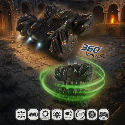 Drift 4X4 Remote Control Drift Stunt Car 4WD Racing Fall Resistant RC Car 360° Rotating Dual Sided Climbing High-Speed Tumbling Cross-Country Battle Off Road Rechargeable Adults Boy Girl