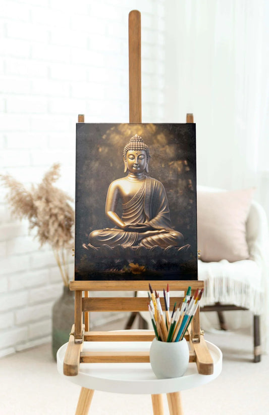 CH-BD1 Buddha Canvas Paintings For Wall Decoration For Living Room Bedroom Home Office & Hotels