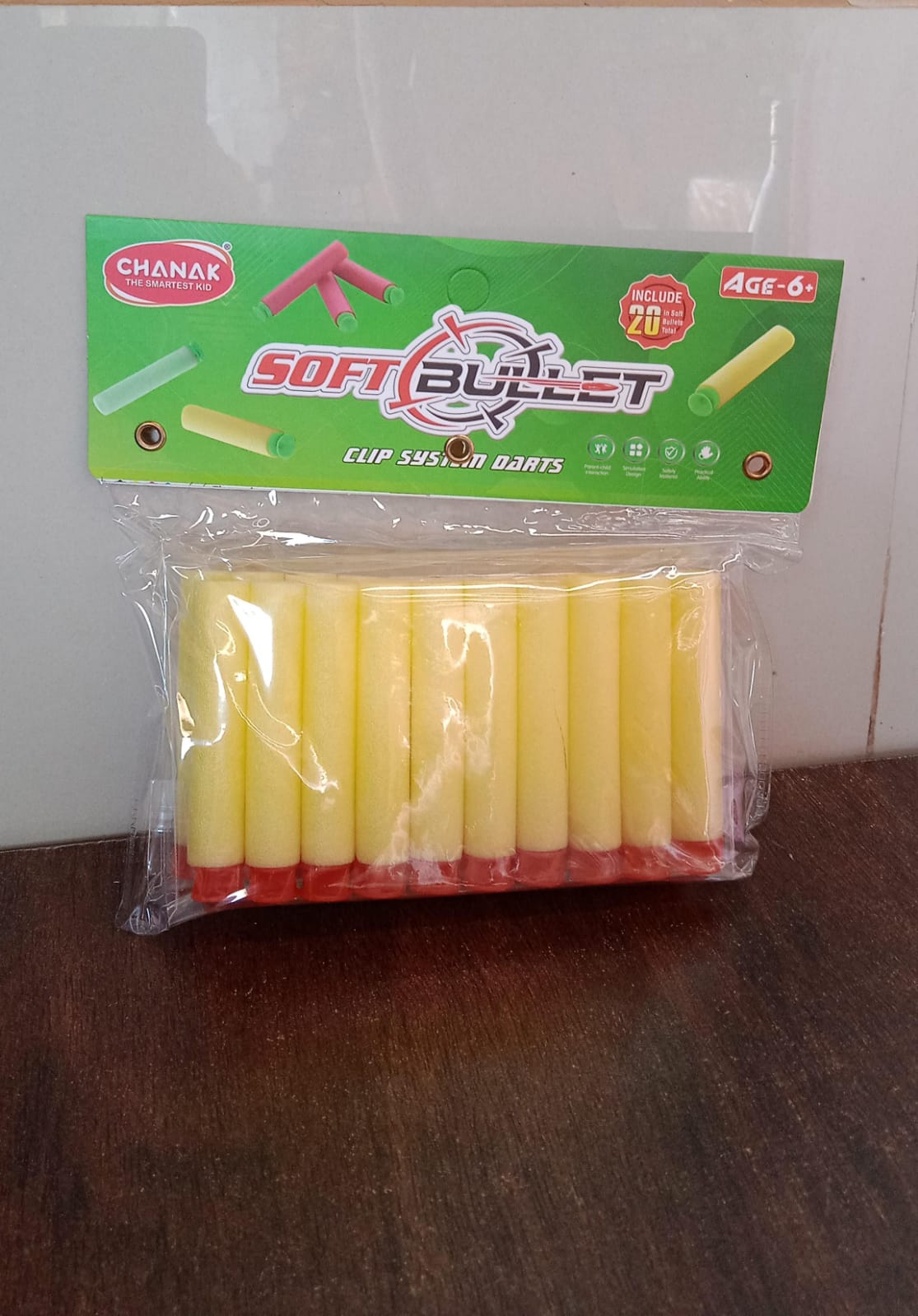 Refill Bullet Darts Soft Round Head Blasters Kids Toy for Gun (20 Pcs Set) SWASTIK CREATIONS The Trend Point