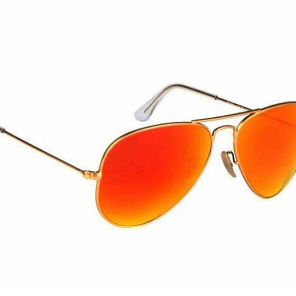 Purosangue 3026 Aviator Sunglasses (SUN-RN-3026-ORG3GLD-M) SWASTIK CREATIONS The Trend Point