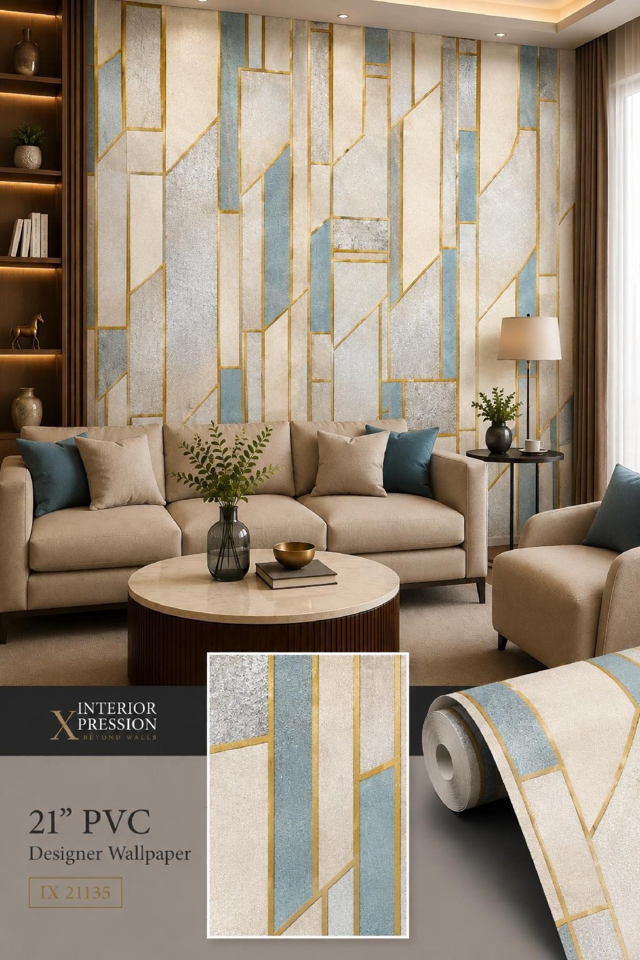 W10 3D Premium PVC Designer Wallpaper