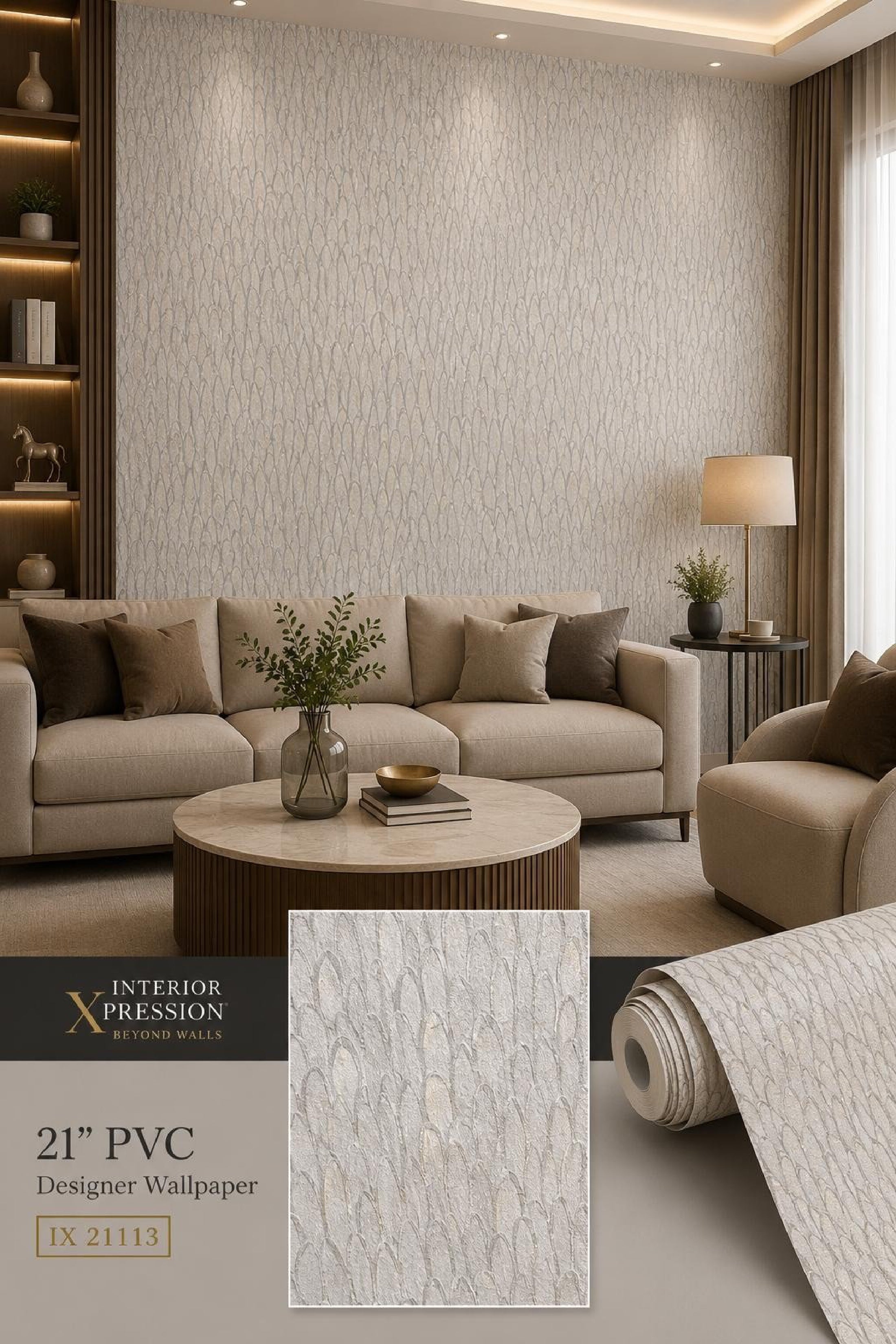 W40 3D Premium PVC Designer Wallpaper