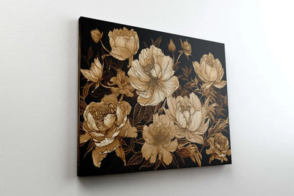 CH-FLW-LDP47 Flower Canvas Paintings For Wall Decoration For Living Room Bedroom Home Office & Hotels