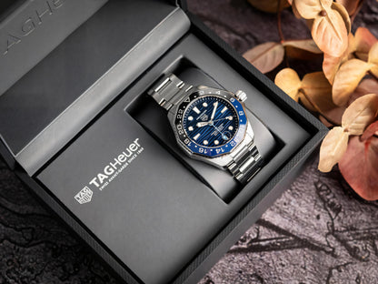 Aquaracer GMT Ultra-Premium Catalog Model Watch⌚ - SWASTIK CREATIONS The Trend Point