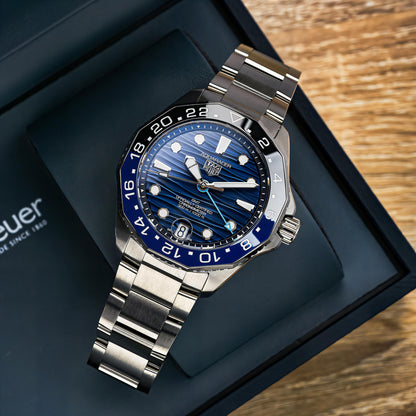 Aquaracer GMT Ultra-Premium Catalog Model Watch⌚ - SWASTIK CREATIONS The Trend Point