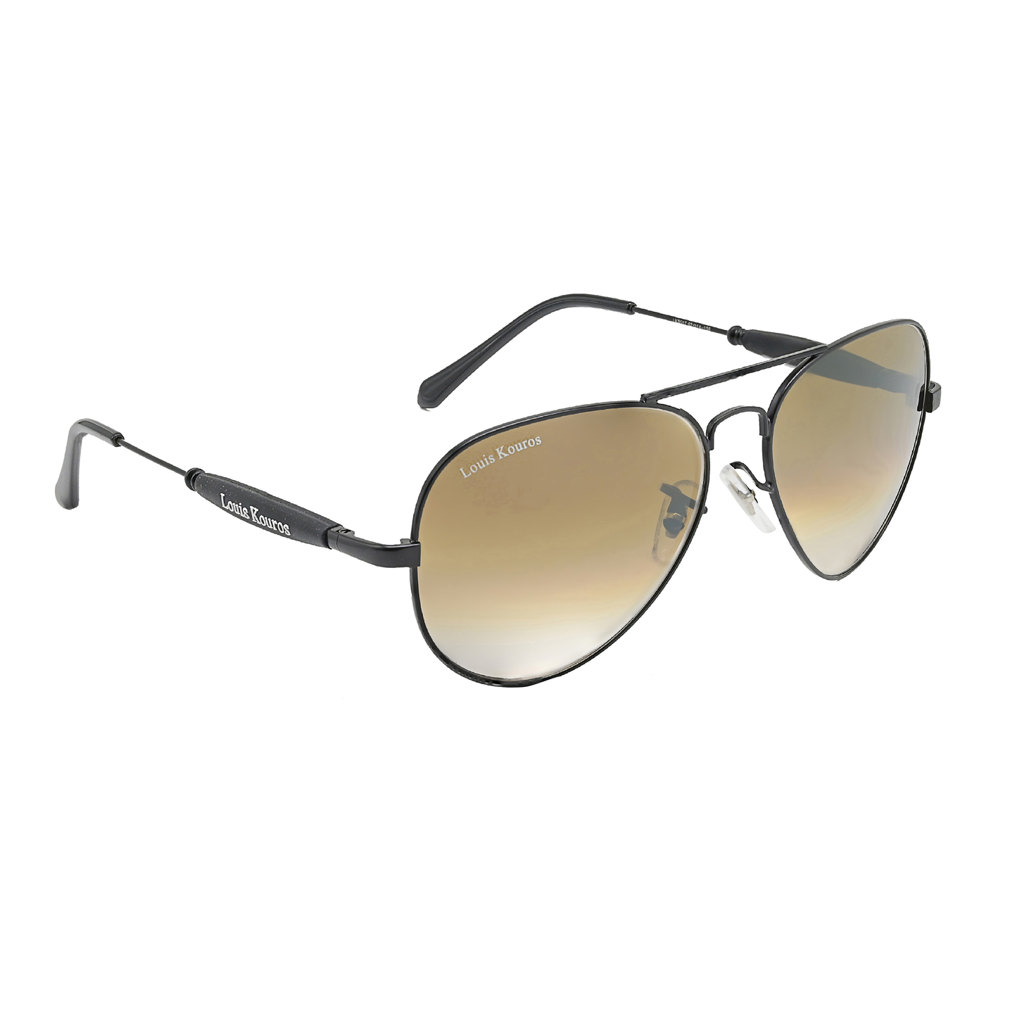 Brown Airomade Aviator Sunglasses (SUN-LK-3517-BRN2BLK-M) SWASTIK CREATIONS The Trend Point