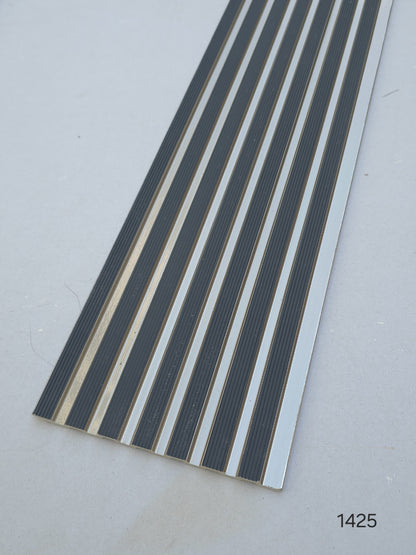 Code 1425 - Premium Charcoal Fluted Louver Panels (1 box of 16pcs) (Min 10 box order)