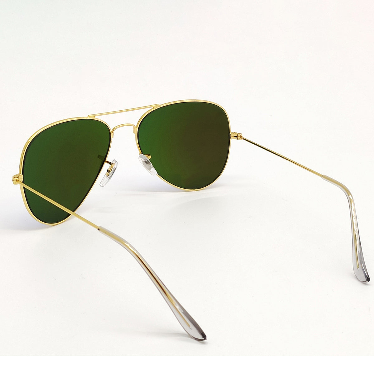 Purosangue 3026 Aviator Sunglasses (SUN-RN-3026-AQB3GLD-M) SWASTIK CREATIONS The Trend Point